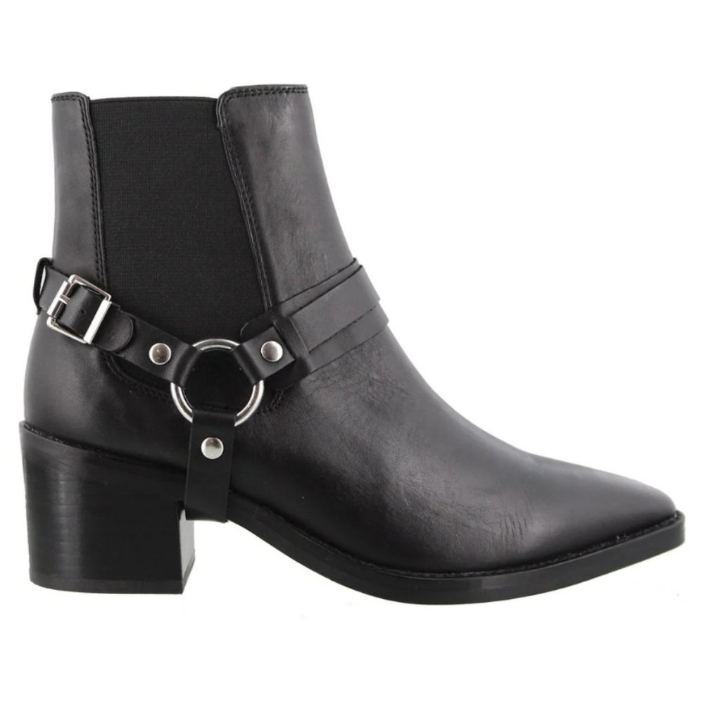 Tony Bianco Sabana Western Boot in Black